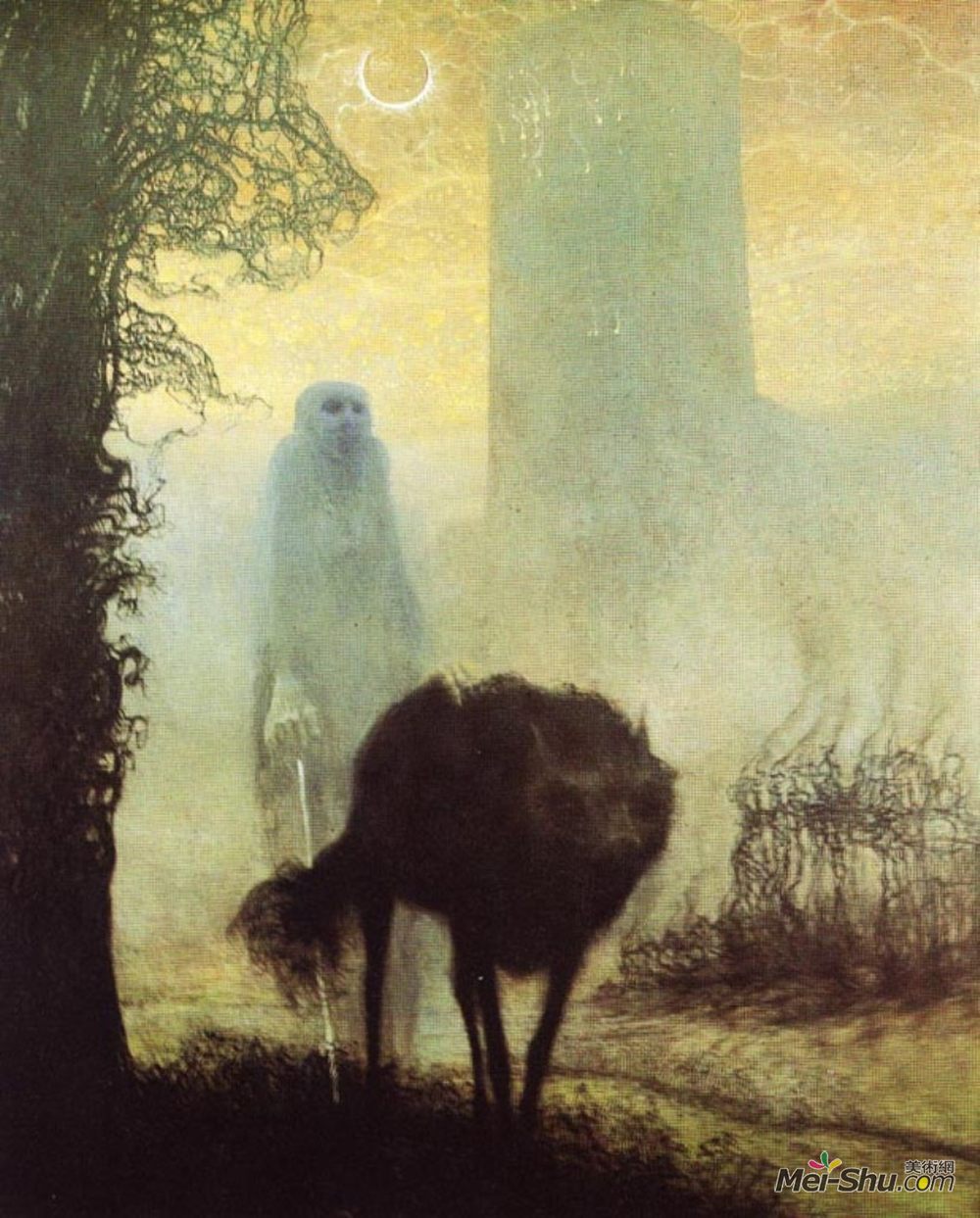 济斯瓦夫·贝克辛斯基(Zdzislaw Beksinski)高清作品《无题》