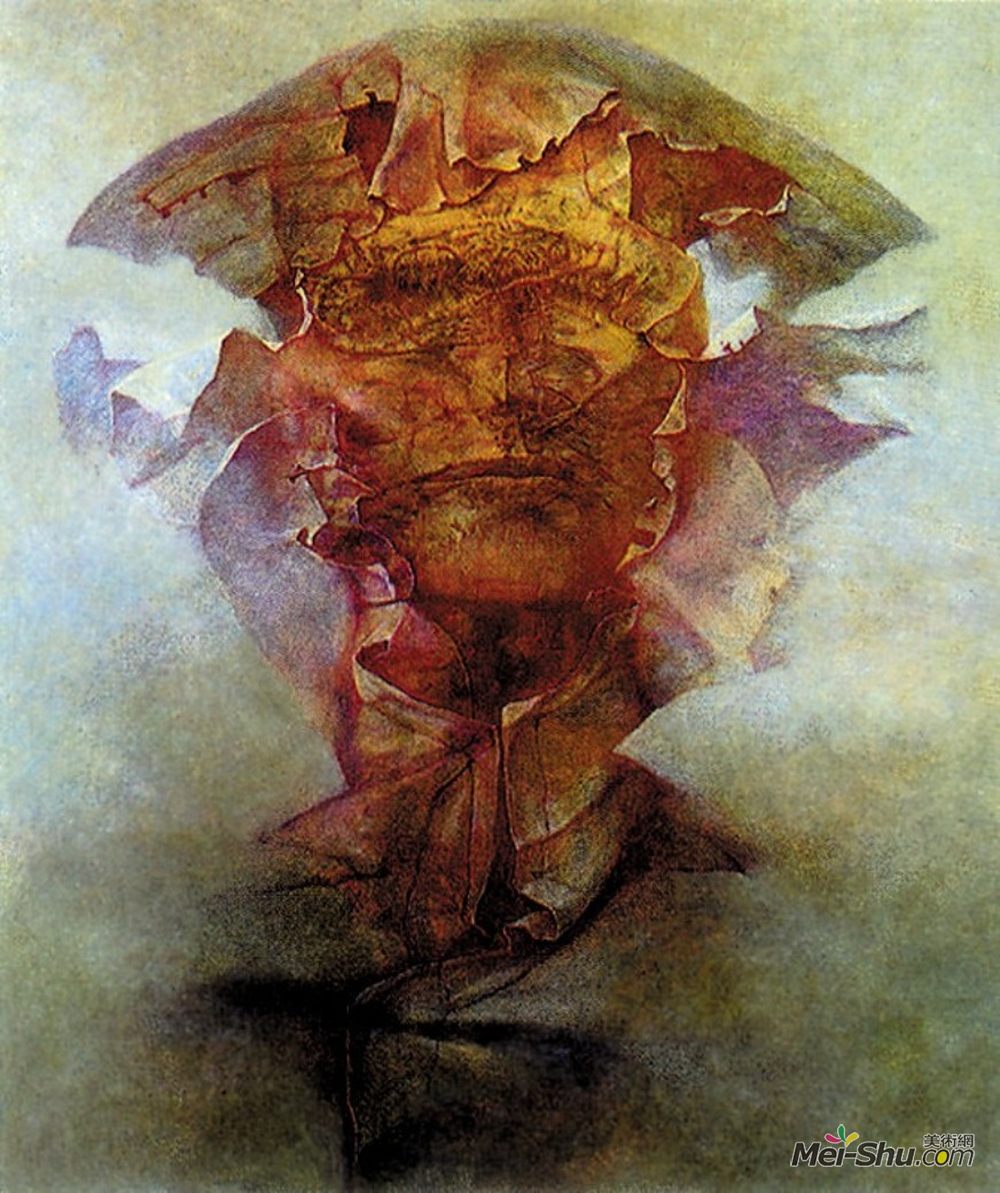 济斯瓦夫·贝克辛斯基(Zdzislaw Beksinski)高清作品《无题》