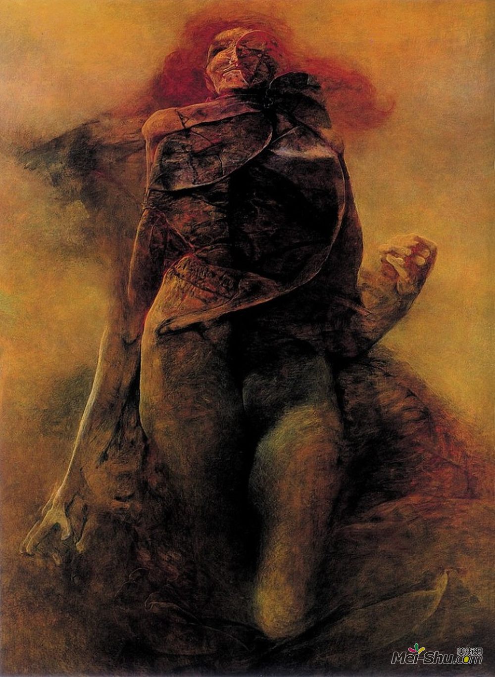 济斯瓦夫·贝克辛斯基(Zdzislaw Beksinski)高清作品《无题》