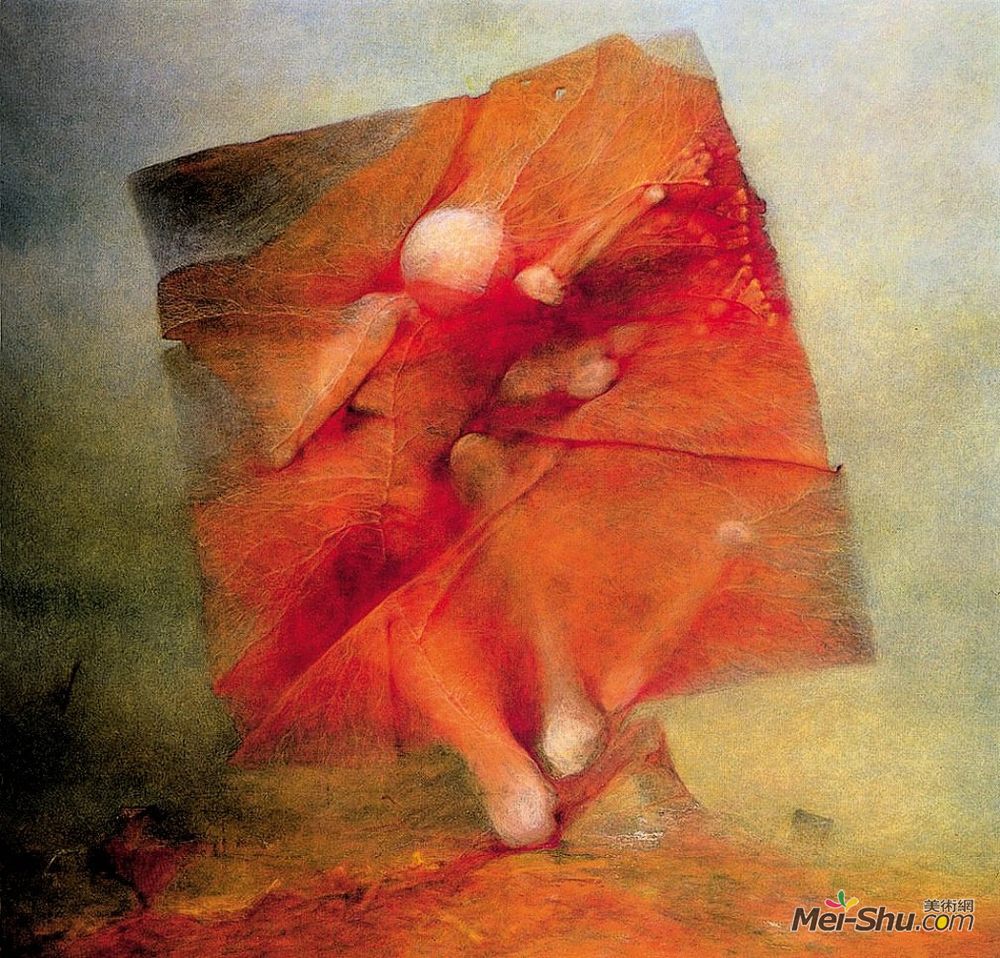 济斯瓦夫·贝克辛斯基(Zdzislaw Beksinski)高清作品《无题》