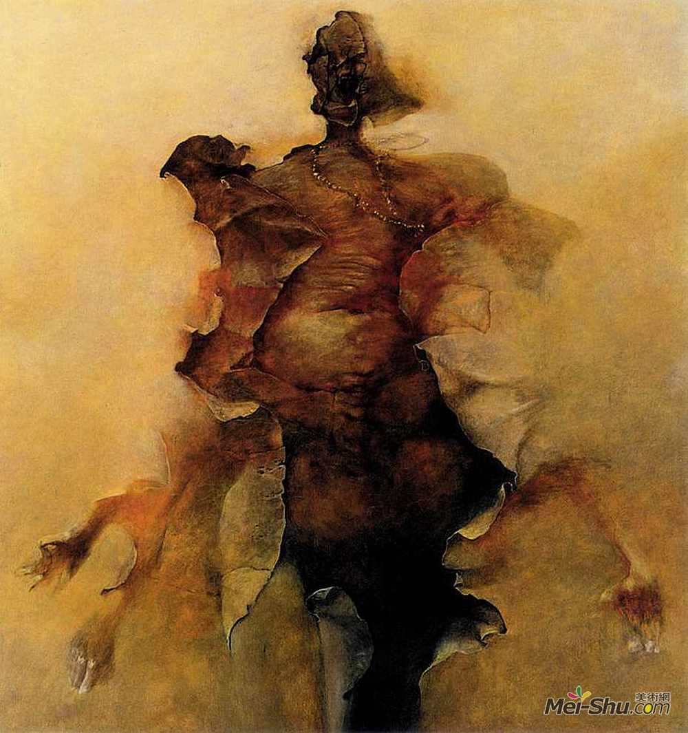 济斯瓦夫·贝克辛斯基(Zdzislaw Beksinski)高清作品《无题》