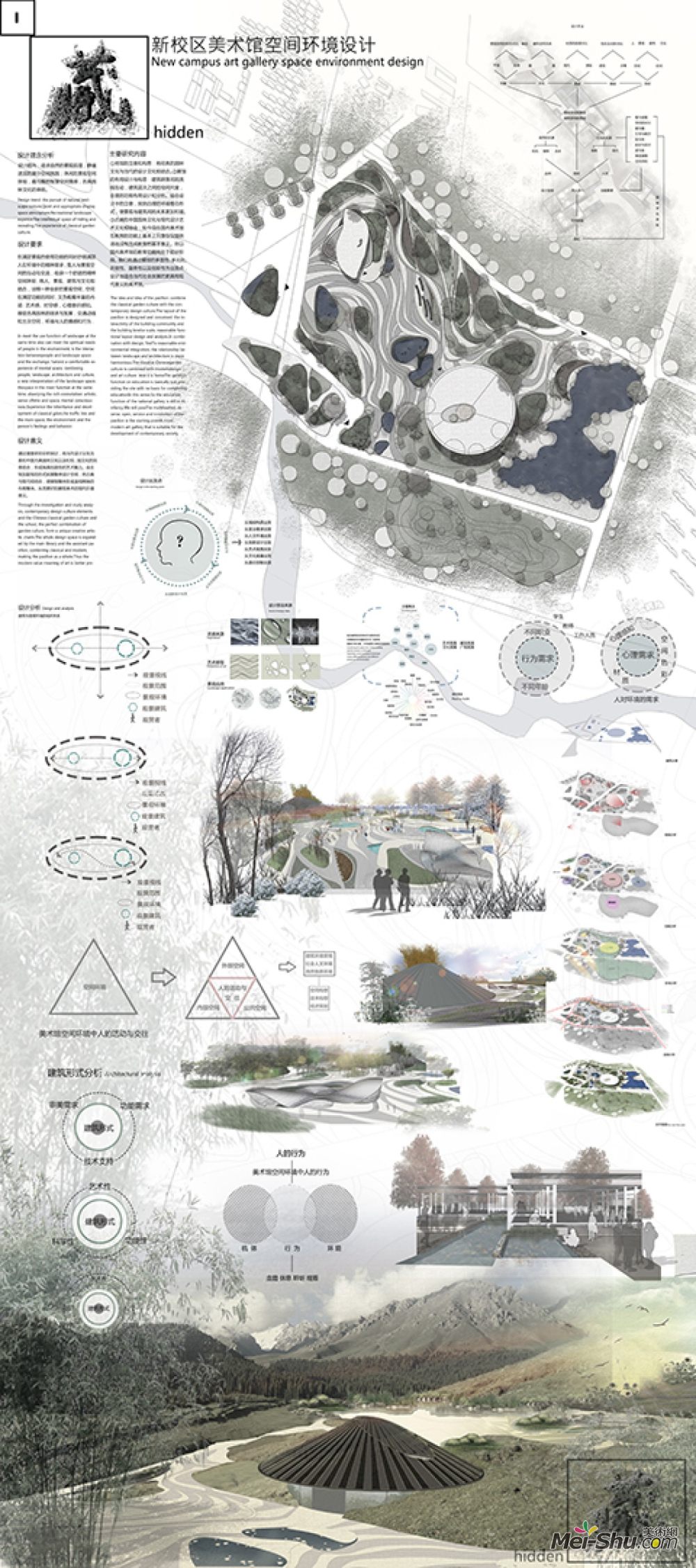 《藏美术馆空间环境设计(排版-展2)》王娇作品