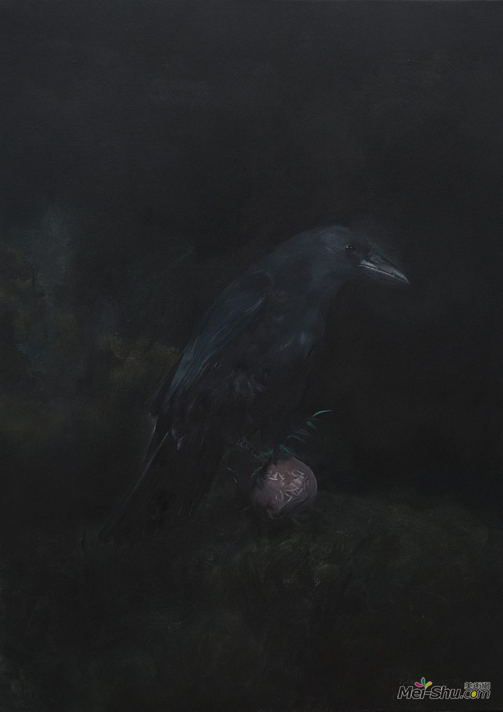 《乌鸦之一》魏广彬作品