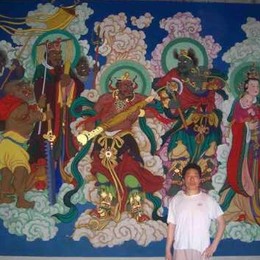 圣恩禅寺佛教壁画