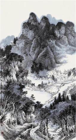 山水田园巧布成