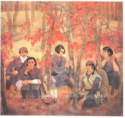 霜叶红于二月花