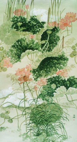 荷塘诗意