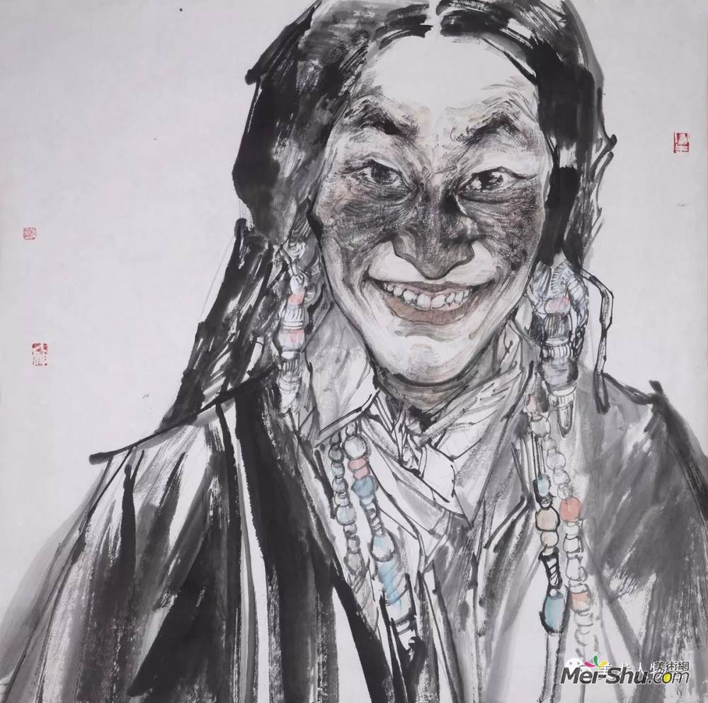 《摩梭妇女》