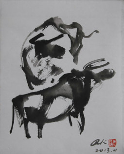 双牛图