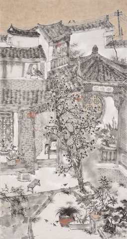 花影淡淡