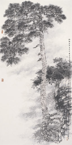 扎根岩石立千古