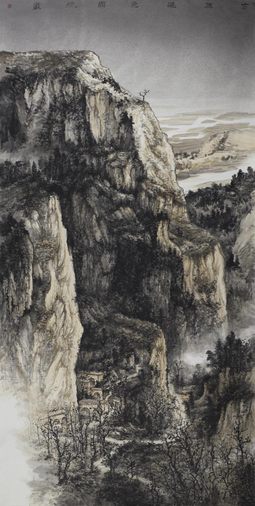 古塬晓色