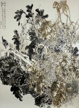 秋烟笼翠