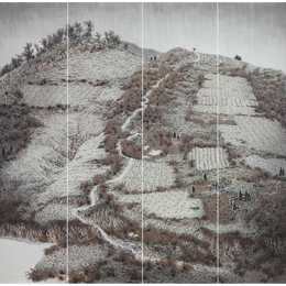 背起苍塬春早