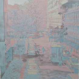 红色区域