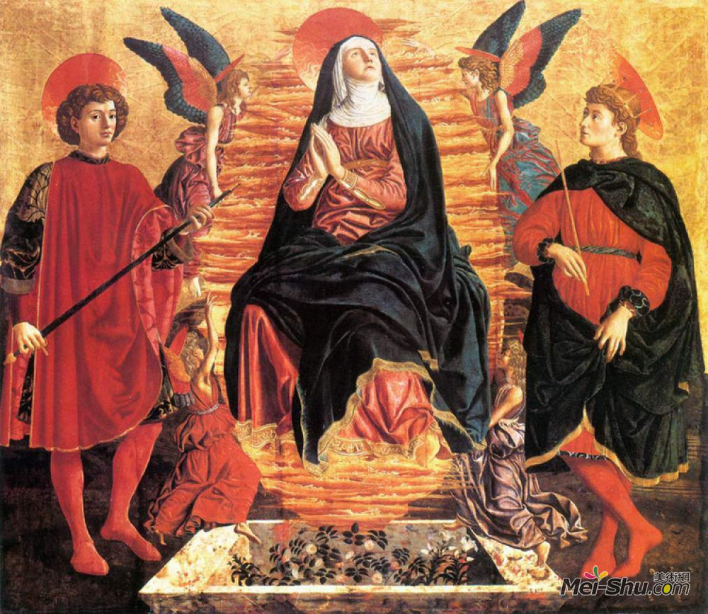 《圣母升天与圣人米尼亚托·米利亚诺》卡斯坦诺的代表作《最后晚餐》