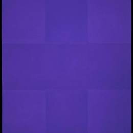 《抽象绘画：蓝色》阿德·赖因哈特(Ad Reinhardt)高清作品欣赏