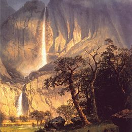 《“洋流裙”》阿尔伯特·比尔施塔特(Albert Bierstadt)高清作品欣赏