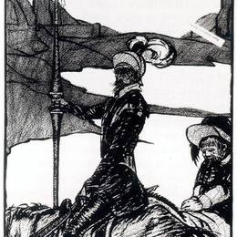 《唐堂吉诃德》阿尔博特·布洛奇(Albert Bloch)高清作品欣赏
