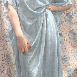 《蓝宝石》阿尔伯特·约瑟夫·摩尔(Albert Joseph Moore)高清作品欣赏