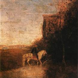 《恰尔德·哈罗尔德游记》阿尔伯特·平克汉姆·赖德尔(Albert Pinkham Ryder)高清作品欣赏