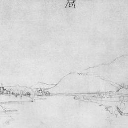 《河流景观》阿尔布雷希特·丢勒(Albrecht Durer)高清作品欣赏