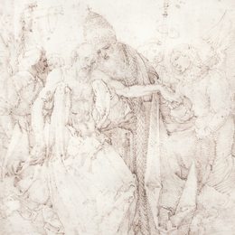 《圣三一》阿尔布雷希特·丢勒(Albrecht Durer)高清作品欣赏