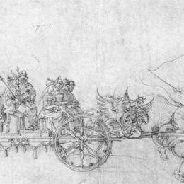 《小战车》阿尔布雷希特·丢勒(Albrecht Durer)高清作品欣赏