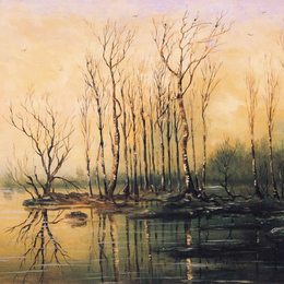 《绘画的尺度与材料》阿列克谢·孔德拉季耶维奇·萨伏拉索夫(Aleksey Savrasov)高清作品欣赏
