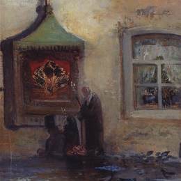 《近景图标》阿列克谢·孔德拉季耶维奇·萨伏拉索夫(Aleksey Savrasov)高清作品欣赏