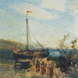 《女性腰带》阿列克谢·孔德拉季耶维奇·萨伏拉索夫(Aleksey Savrasov)高清作品欣赏