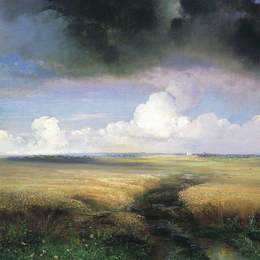 《黑麦》阿列克谢·孔德拉季耶维奇·萨伏拉索夫(Aleksey Savrasov)高清作品欣赏