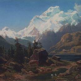 《瑞士形态》阿列克谢·孔德拉季耶维奇·萨伏拉索夫(Aleksey Savrasov)高清作品欣赏