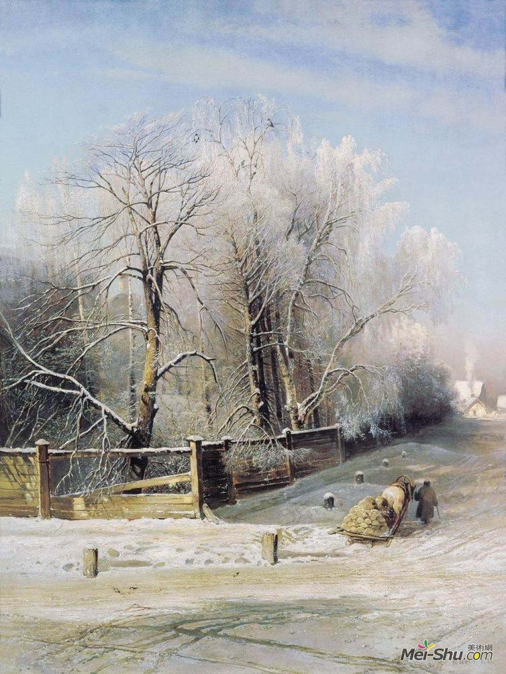 阿列克谢·孔德拉季耶维奇·萨伏拉索夫(aleksey savrasov)高清作品