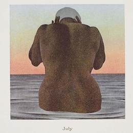 《七月》科尔维尔(Alex Colville)高清作品欣赏