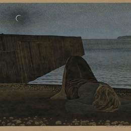 《新月》科尔维尔(Alex Colville)高清作品欣赏