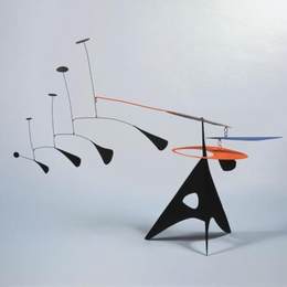 《蓝色羽毛》亚历山大·考尔德(Alexander Calder)高清作品欣赏