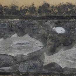 《鱼龙虾罐》艾尔弗雷德沃利斯(Alfred Wallis)高清作品欣赏