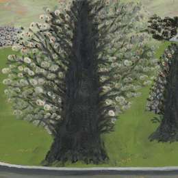《一束繁花盛枝头》艾尔弗雷德沃利斯(Alfred Wallis)高清作品欣赏