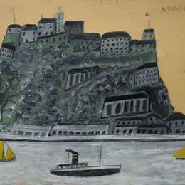 《直布罗陀》艾尔弗雷德沃利斯(Alfred Wallis)高清作品欣赏