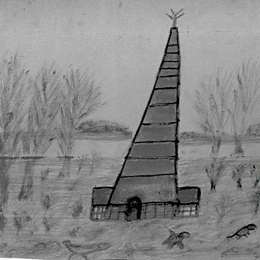 《尼尔纪念碑》艾尔弗雷德沃利斯(Alfred Wallis)高清作品欣赏
