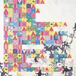 《回顾国际剧院笑脸颜色稳定；》阿里吉耶罗·波提(Alighiero Boetti)高清作品欣赏