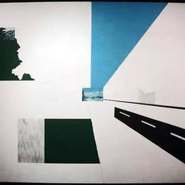 《向北看121英里标志》阿伦·达尔克安热洛(Allan D&amp;amp#39Arcangelo)高清作品欣赏