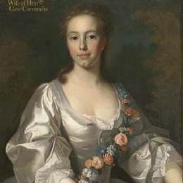 阿兰·雷姆赛(Allan Ramsay)高清作品:Hon. Mary Townshend, the daughter of Charles Townshend, 2nd