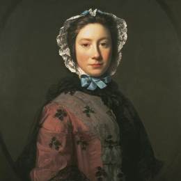 阿兰·雷姆赛(Allan Ramsay)高清作品:Rosamund Sargent, n&amp;ampée Chambers