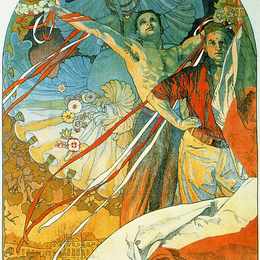 《第八届索科尔节》阿尔丰斯·慕夏(Alphonse Mucha)高清作品欣赏