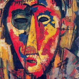 《绿眼罩》何玛迪奥·德·苏詹·卡多索(Amadeo de Souza-Cardoso)高清作品欣赏
