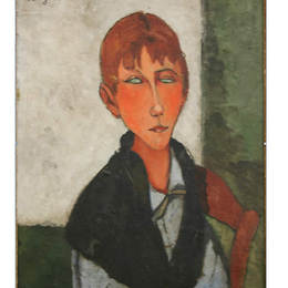 《情妇》阿梅代奥·莫迪利亚尼(Amedeo Modigliani)高清作品欣赏