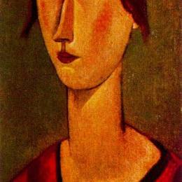 《马塞尔》阿梅代奥·莫迪利亚尼(Amedeo Modigliani)高清作品欣赏