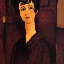 《维多利亚》阿梅代奥·莫迪利亚尼(Amedeo Modigliani)高清作品欣赏